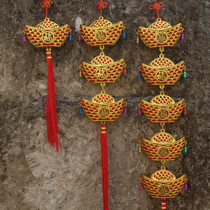 Dayuan Baocai Peanut Living Room Lobby Decoration Pendant New House Moving Feng Shui China Yuanbao String Gifts