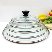 14 16 18 inch household glass lid wok 22 24 26 28 30cm steamer large pot kitchen fan