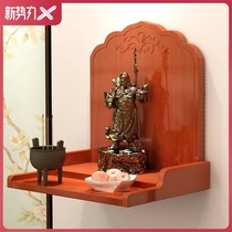 New wall hanging Buddha candle incense shrine shop stove shrine Wall cabinet bracket incense case support frame table row