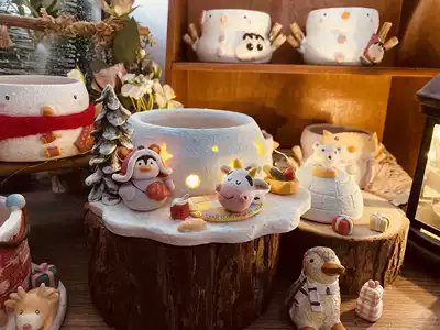 Mu Zi original fleshy flower pot