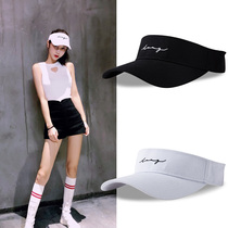 Hat Lady Summer Street empty top sunshade sunscreen men without top tennis cap duck tongue baseball cap Korean sports tide