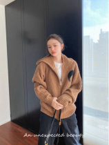 marine serre sweater sweatshirt jacket moon logo with hoodie autumn winter zip-knit cardiovert