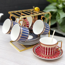 European small luxury coffee cup set home English afternoon tea tea cup Nordic ceramic cup coffee cup