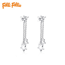 Folli Follie Furi Womens jewelry Small star drop earrings Detachable womens earrings 3E18F034C