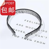 Child hair rod rear brain spoon side mixed with hair crushed 0 hair finishing deity disc hair fixing hair clip clip