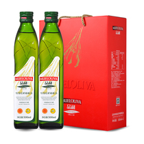  Pinli Spain imported extra virgin olive oil gift box 500ml*2 bottles of edible oil company group purchase gift