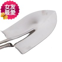 Hardware stainless steel shovel conjoined shovel garden tool shovel agricultural shovel shovel pointed small 80g
