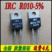 IRC R010-J TO-220 New In-Line Power No Induction Resistance R010-5% 0 01 0 01R