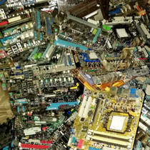 Bad computer waste motherboard desktop repair scrap material board rotten board fault board Body board DIY manual decoration