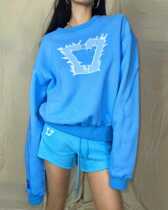 SMFK Official Straight Hair Phantom Wear Casual Cotton style large version Long sleeves Leisure sport Chauded blouses