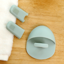 Japanese washbrush set soft hair cleansing brush Silicone Manual de-blackhead demite deep cleaning pore artifact