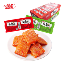 Jialong kiss mouth spicy strips big gluten Spicy Spicy burn casual snacks dried bean curd after 8090 nostalgic snacks