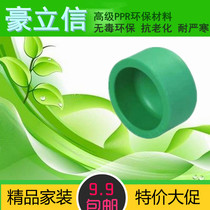 Haolixin green environmental protection ppr pipe fittings PPR plug ppr pipe cap pipe pipe pipe fittings PPR joint