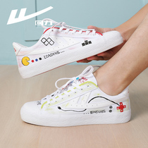 Huili hand-painted canvas shoes 2021 summer new graffiti custom mens shoes personality versatile fashion casual small white shoes