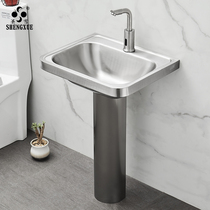 304 stainless steel landing pot bathroom bathroom washbasin outdoor column wash basin basin