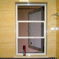 Anti - theft anti - mouse gold steel mesh window childrens protection window stealth balcony railing anti - crash mesh Chongqing bag installation