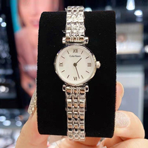 ck watch ladies white moonlight light luxury small crowd high sense famous brand womens mother-of-pearl small dial new year gift