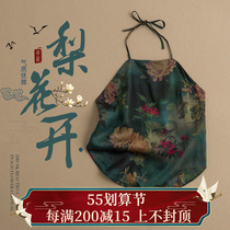 Qingyan-Chinese style Chinese style Chinese style Costume Sexy Classical Etched bone cheongsam Inner Lap Harness for a fragrant cloud yarn belly