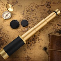 High-definition retro telescopic Pirates of the Caribbean telescope large eyepiece single-barrel watchglasses outdoor travel View