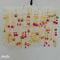 Ancient Costume Earrings Gold Various Bead Earrings Earrings Hanfu Xiuhe Chinese Wedding Earrings Chinese Style Earrings