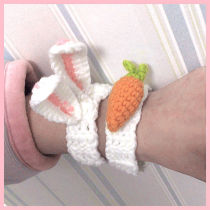  Bracelet Cute Japanese soft sister bracelet Couple one-on-one girlfriend birthday gift hand-woven rabbit carrot