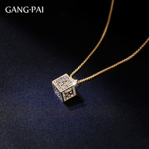 Geometric premium letter pendant sweater chain female retro Joker simple winter necklace 2021 new accessories