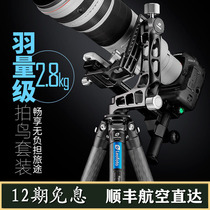Leto LS-365C PG - 1 Cantilever Hollow Cloud Scope Set Carbon Fiber Tripod
