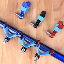 High-end aluminum alloy sheep angle head 8mm screws universal fishing rod bracket goat corner head