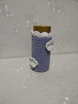 Hand hook webbing portable thermos cup set Tinker Magician Elephant Printing Tiger 350500 universal wool anti-drop cup cover