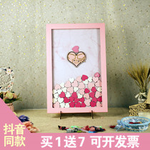 Kitty Pink Marble Custom Wedding Loving Sign to the frame plate This birthday party is signed to the table arrangement decoration