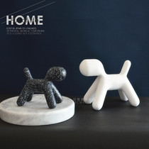 Nordic minimalist cute Dalmatians creative ornaments designer living room abstract decorations bedroom childrens room furnishings