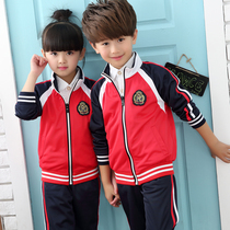 Primary school childrens school uniforms Spring and autumn clothes Childrens Games suit Spring kindergarten Garden clothes Childrens class Childrens class 23 pieces of cover