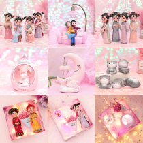 Home cute girl bedroom Childrens room decorations Small ornaments Wedding best friend birthday gift creative gift box
