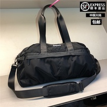 Dry and wet separation exercise Fitness Bag Mens net red travel bag female portable Korean short-distance large-capacity travel luggage bag