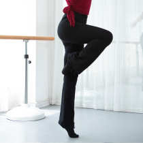Poetry modern dance ballet thin cotton flared pants under the womens self-cultivation suit trousers square dance Modal