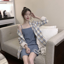 SANDRO mossoloni fashion suit pendant with skirt suit female summer temperament jacket Western suit dress Two sets