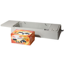 Home vintage sewing machine modification PVC wooden base suitcase butterfly flying man Bee brand can be electric authentic