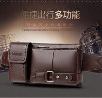 Xinlan trading(factory straight hair)Muge mens multi-function fashion chest bag waist bag mens walking bag wallet