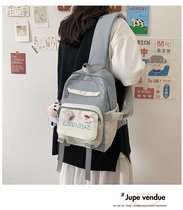 Mini-breasted woman 2021 new small number cute light and small minimalist backpack multipurpose day soft girl small bag tide