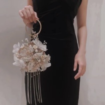 Butterfly Orchid Bridal Hand Carrying Ball Bride Customized Wedding Wedding Dress Photography Props for Crystal Metal Handmade Wedding