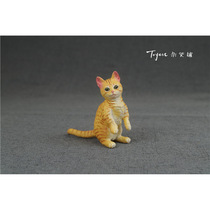 Cat cat dog simulation model hand-made ornaments golden retriever Shiba inu orange cat Chihuahua ornaments