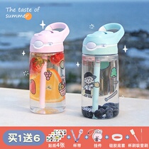 contigo water cup Straw cup Adult portable fitness leak-proof sports adult pregnant woman water cup