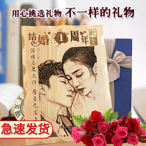 Wooden painting custom photo diy wooden board painting custom carved photo creative birthday gift Valentines Day gift