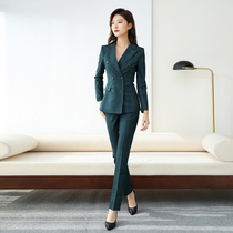 High-end professional womens clothing suit temperament Fan Chunshe is in a suit and women manager working suit overalls