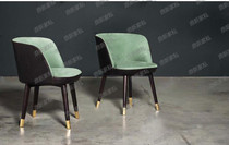 American Solid Wood Chair Nordic Creative Clothing Cafe and Chair Cafe Bar Modern Leisure Personal Dining Chair