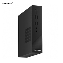 TOPFEEL T8610M 10th generation mini desktop embedded computing terminal Storage server host Home small business industrial control Three hard disk bit virtual machine 5G communication