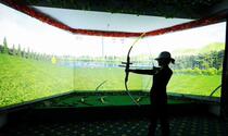 Indoor Intelligent Virtual Simulation Archery Simulation Darts Multimedia Overall Solution (Section of Opto-Film)