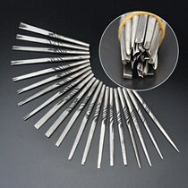 Flower Chisel Hand Chisel Carving Knife Diy Gold And Silver Engraving Flowers For Rosin Glue Chisel Engraved Nails Steel Print Jewelry Beating Gold Tools