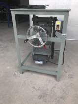 Hand-operated checkered strip cutting machine Door and window aluminum alloy table saw Desktop pneumatic curtain wall decorative aluminum slotting machine