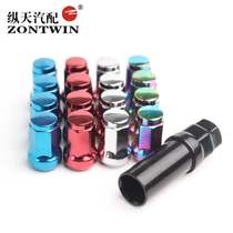 Longtianauto parts car modified hub anti-theft screw nut Outer Seven-corner nut hub anti-theft nut